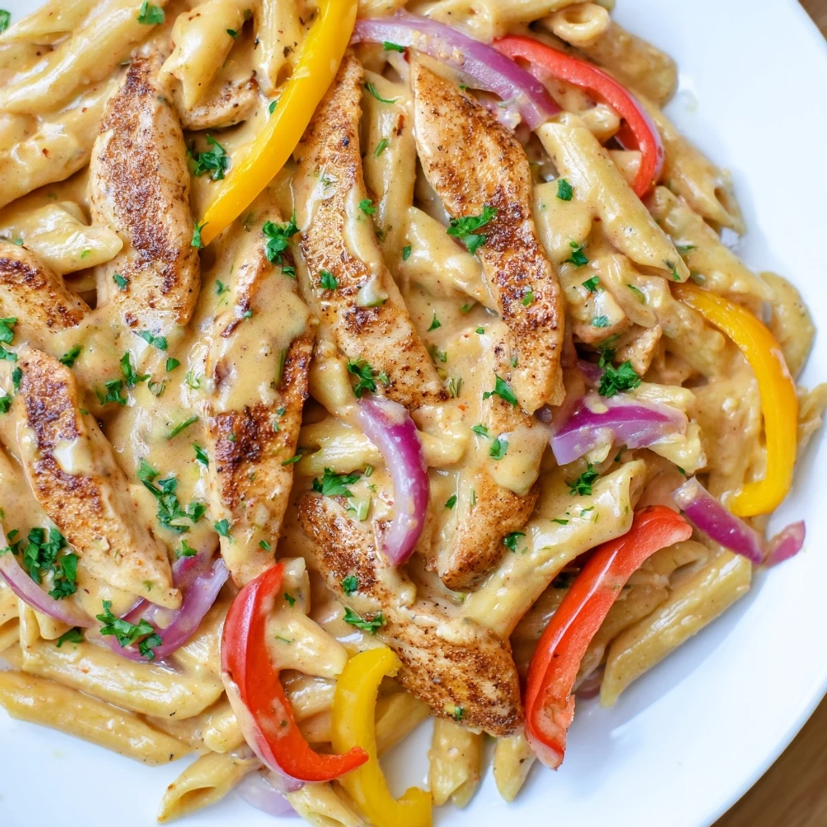 Creamy Cajun Chicken Pasta