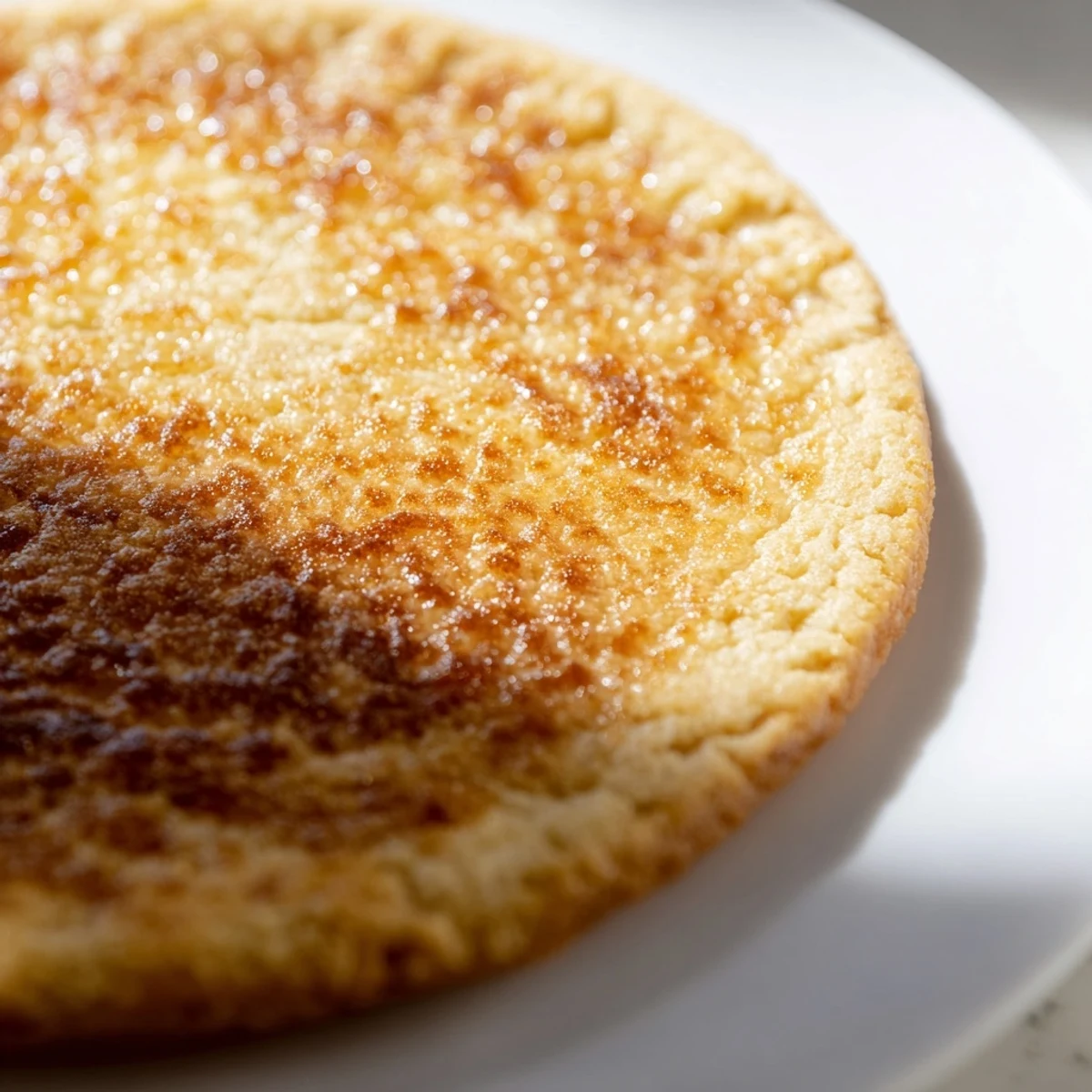 Soft baked creme brulee cookies showcase crackled brulee topping and tender buttery edges