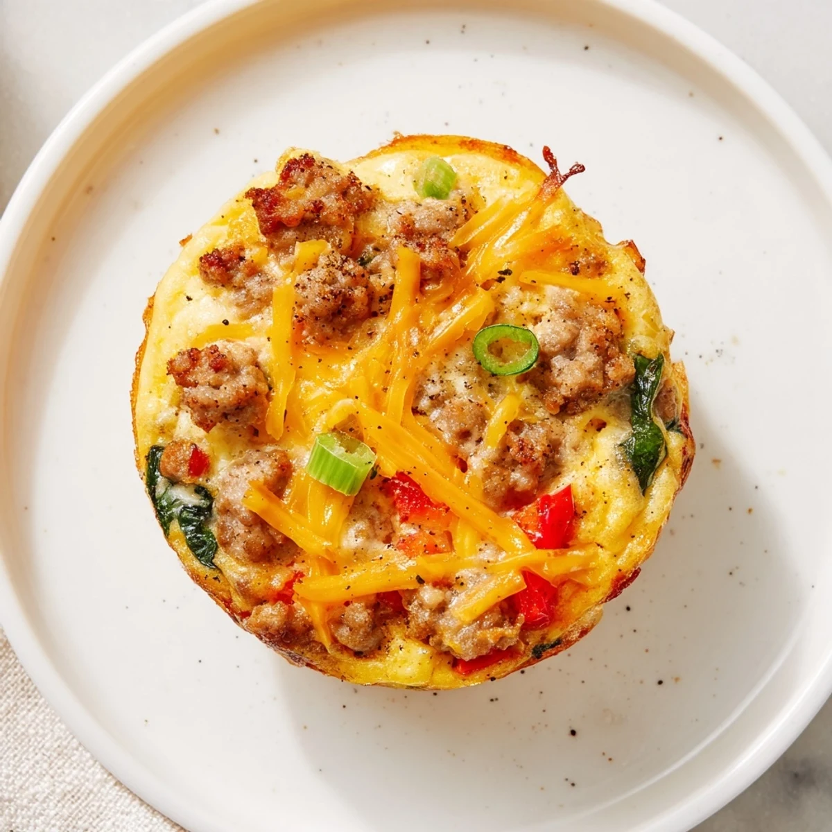 Turkey Sausage Egg Muffins steaming on a tray, savory aroma, ready to grab