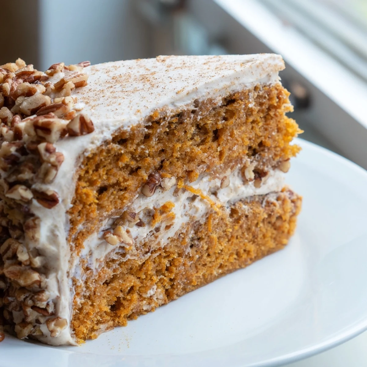Pumpkin Pecan Cake